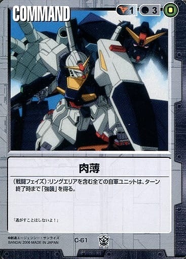 肉薄【黒C-61】16弾