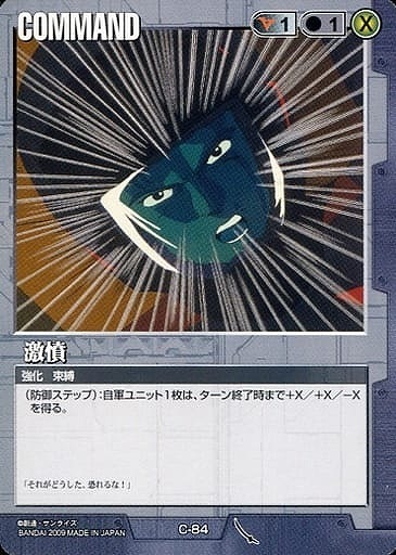 激憤 【黒C-84】22弾