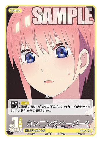 カンニングペーパー? 【GYC-BP2-040C】