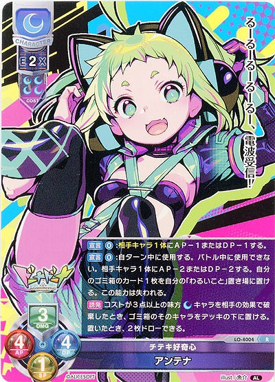 チテキ好奇心 アンテナ 【LO/4004R】