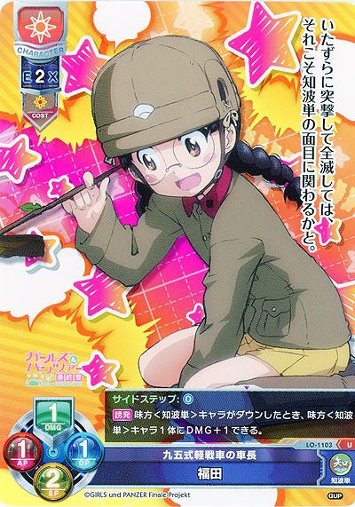 九五式軽戦車の車長　福田 【LO-1103U】