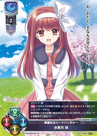 華麗なるハードパンチャー 水無月 瑛 【LO-5978C】