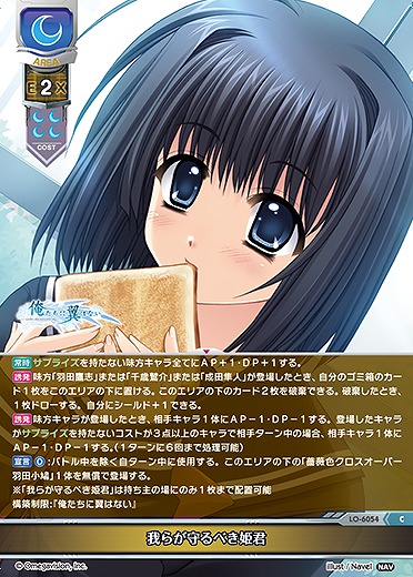 我らが守るべき姫君 【LO-6054C】