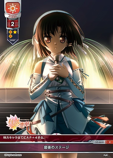 最後のステージ 【LO-6648C】