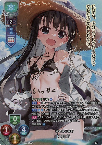 魂の帰る場所 夏目 藍 【LO-5657SP】