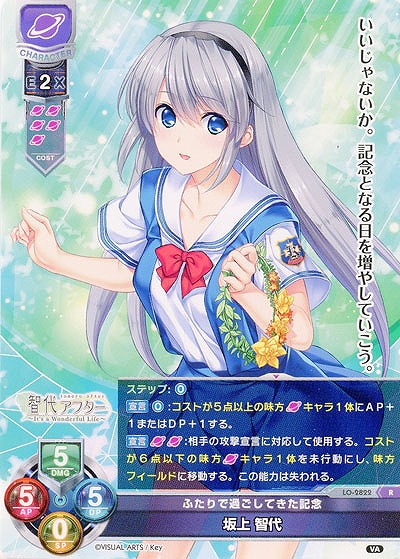 ふたりで過ごしてきた記念 坂上 智代 【LO-2822R】