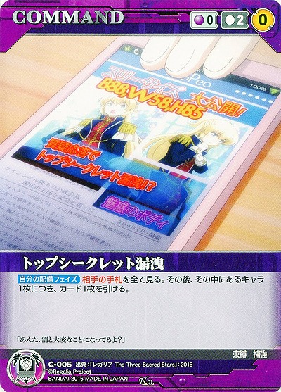 トップシークレット漏洩 【RCVT-C005N】