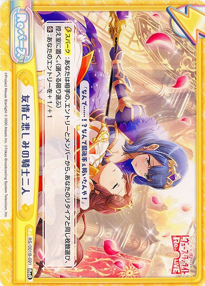 友情と悲しみの騎士二人 【RS-001B-091ReR】