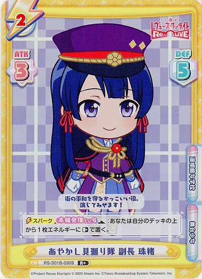 あやかし見廻り隊 副長 珠緒 (パラレル)【RS-001B-030R+】