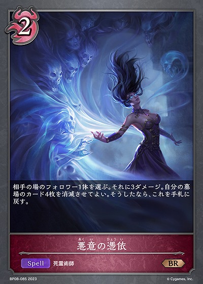 悪意の憑依 【BP08/085BR】