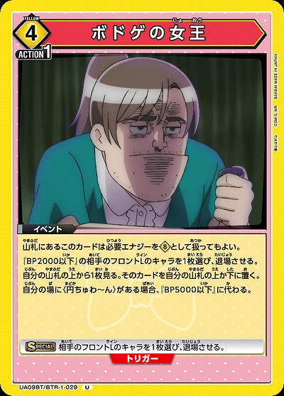 ボドゲの女王 【UA09BT/BTR/1/029U】