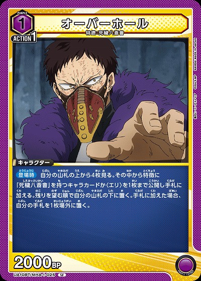 オーバーホール 【UA10BT/MHA/1/025U】