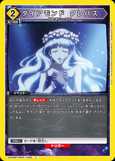 ダイアモンド クレバス 【UA36BT/MCR-1-028U】