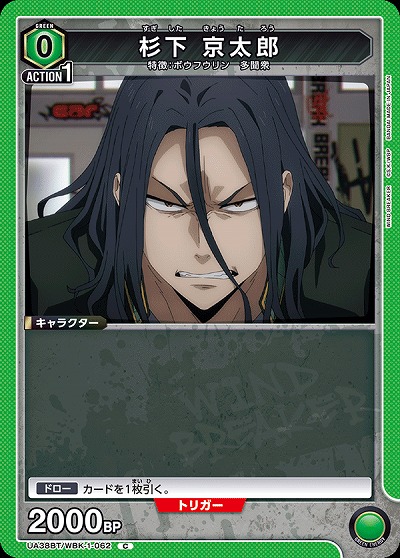 杉下 京太郎 【UA38BT/WBK-1-062C】