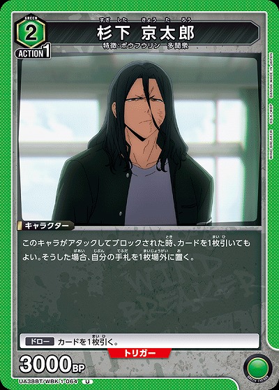 杉下 京太郎 【UA38BT/WBK-1-064U】