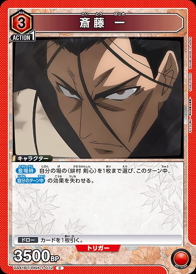 斎藤 一 【UA41BT/RNK-1-072C】