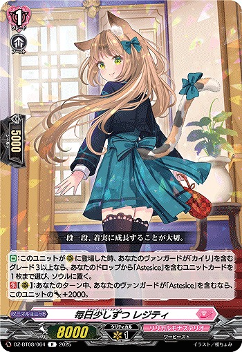 毎日少しずつ レジティ 【DZ-BT08/064R】