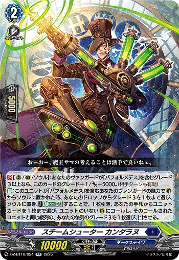 スチームシューター カンダラヌ 【DZ-BT10/024RR】