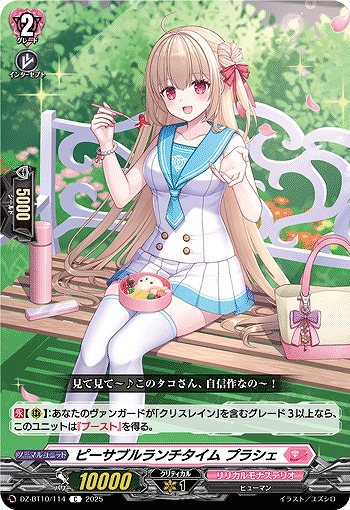 ピーサブルランチタイム プラシェ 【DZ-BT10/114C】