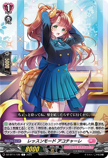 レッスンモード アコチャーレ 【DZ-BT11/120C】