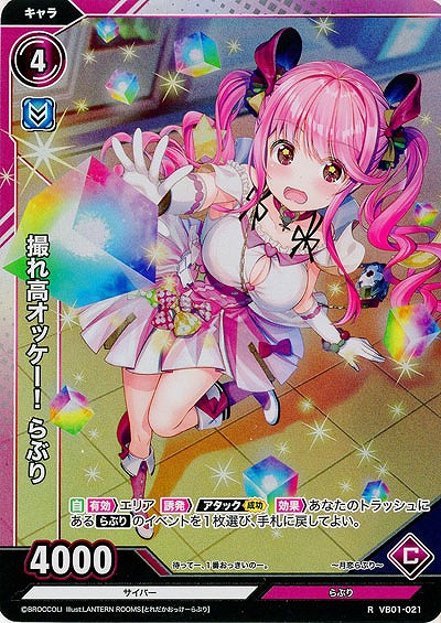 撮れ高オッケー! らぶり 【VB01/021R】