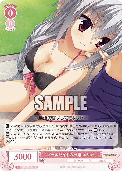 プールサイドの一幕 エリナ 【OS01/R01-064C】