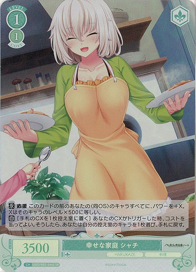 幸せな家庭 シャチ(SR) 【OS03/R03-046SR】