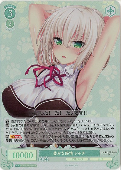 豊かな感情 シャチ(SR) 【OS03/R03-049SR】