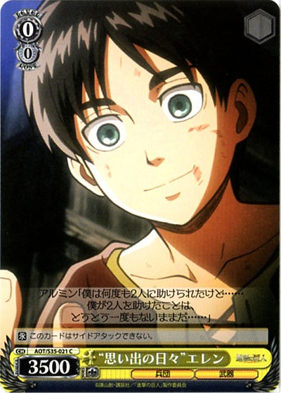 “思い出の日々”エレン 【AOT-S35-021C】