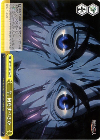 今、何をすべきかa 【AOT-S35-029aCC】