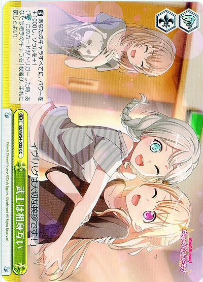 武士は相身互い 【BD-W54-025CC】