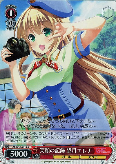 笑顔の記録望月エレナ 【GF-W38-102PR】