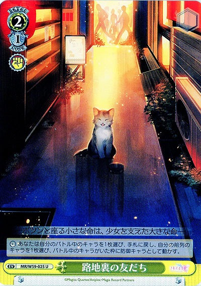 路地裏の友だち 【MR-W59-025U】