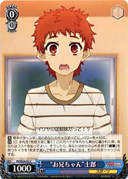 “お兄ちゃん”士郎 【PI-SE24-32U】