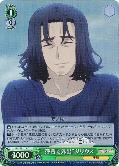 “薄着で外出”ダリウス(ホロ) 【PI-SE31-17CH】