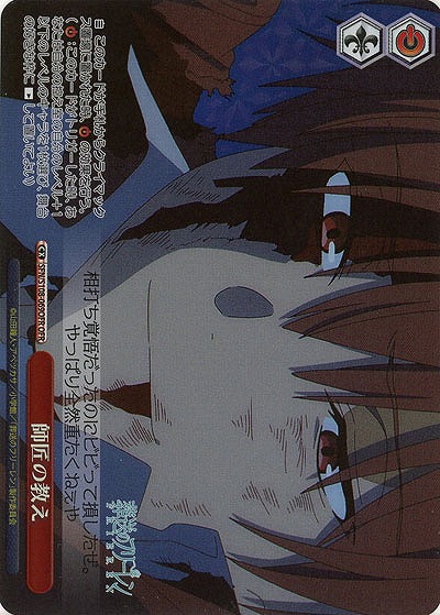 師匠の教え(OFR) 【SFN/S108/069OFR】