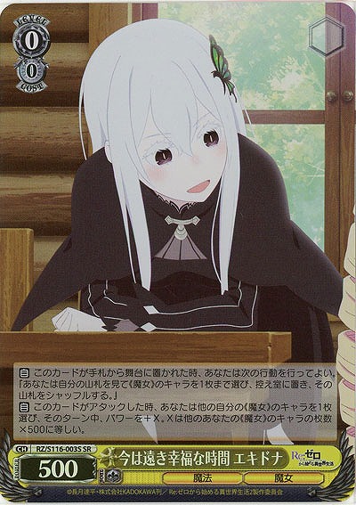 今は遠き幸福な時間 エキドナ(ホイル) 【RZ/S116-003SR】