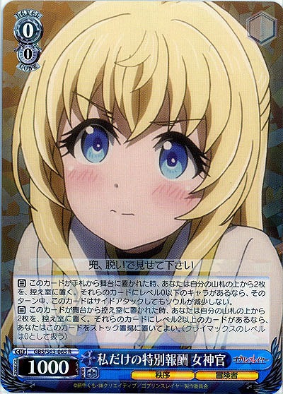 私だけの特別報酬 女神官 【GBS-S63-065R】