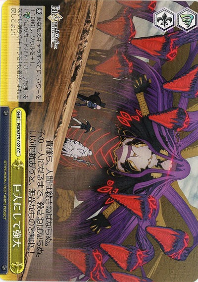 巨大にして強大 【FGO-S75-022CC】