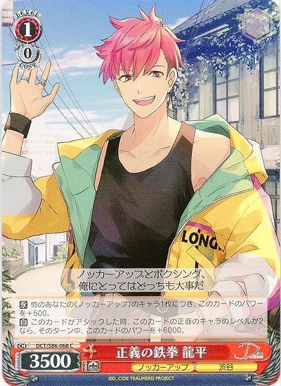 正義の鉄拳 龍平 【DCT/S86/068C】