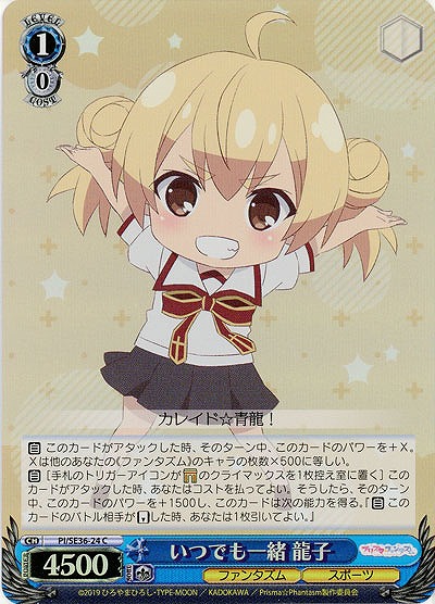 いつでも一緒 龍子(ホロ) 【PI-SE36-24CH】