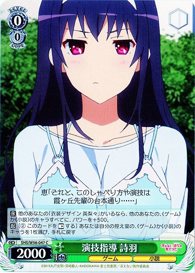 演技指導 詩羽 【SHS-W56-047C】