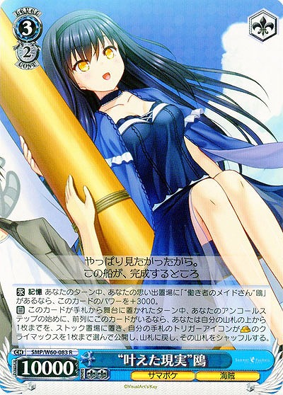 “叶えた現実”鴎 【SMP-W60-083R】