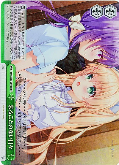 来ることのない日々(ホイル) 【SMP-W60-050RRRR】