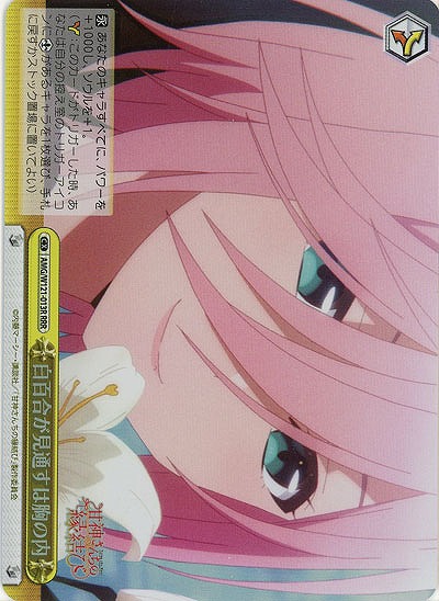 白百合が見通すは胸の内(ホイル) 【AMG/W121-013RRR】