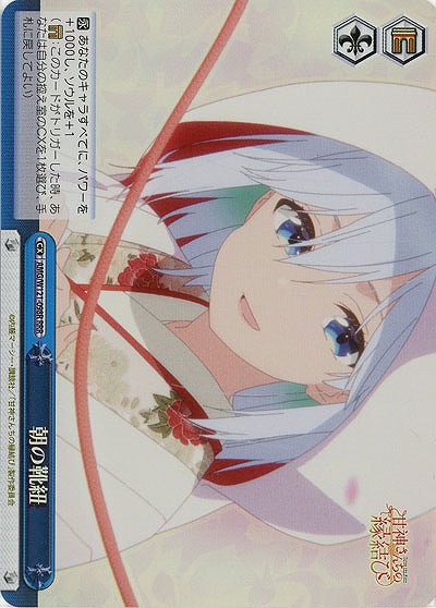 朝の靴紐(ホイル) 【AMG/W121-098RRR】