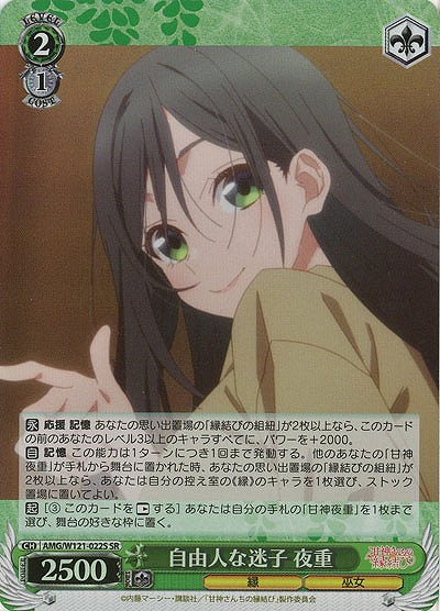 自由人な迷子 夜重(ホイル) 【AMG/W121-022SR】