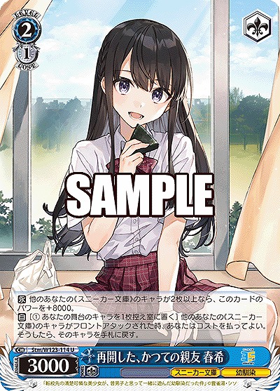 再開した、かつての親友 春希 【Stm/W123-114U】