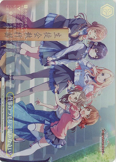 仕事のつもりで臨みなさい(RRR+) 【GIM/W124-030EXRRR+】