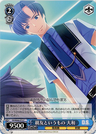 親友というもの 大和 【DS-W46-072C】